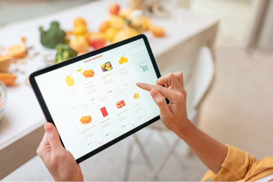 save money online grocery shopping